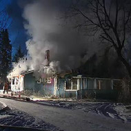 Destroyed by fire - Photo courtesy of CTV News